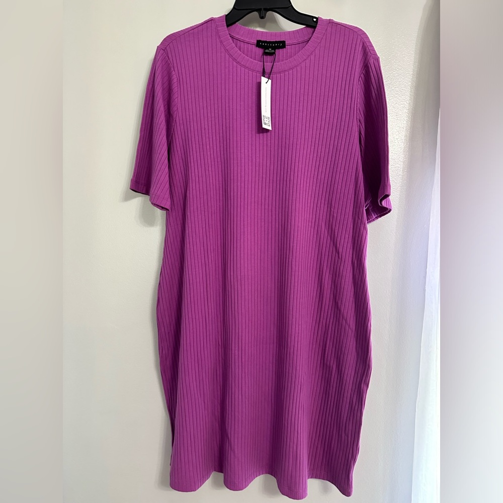 NWT Sanctuary 3X Ribbed T-Shirt Dress